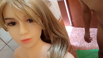 Preview 1 of Caught And Fuck Girl - My delicious blonde neighbor let herself be penetrated in the shower... HARD ANAL SEX... Part 1