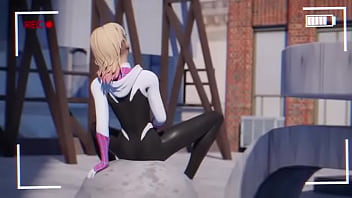 Preview 1 of Aass Big - Spider Gwen 4k
