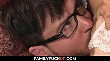 Preview 3 of Hd Boobcom - FamilyFuckUp.com - Whore MILF wakes up her Son in Law with her Pussy in mouth,  Layla Price,  Payton Leigh