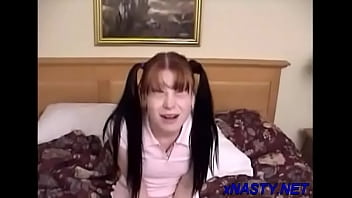 Preview 1 of Teen Bebe Do - Dishy brunette Vikki enjoys hardcore sex