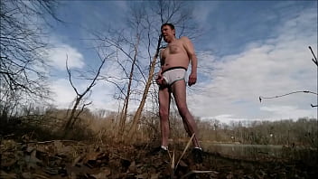 Preview 2 of Nepali Cxx - Caught Big Time Jerking Naked in Public February of 2017