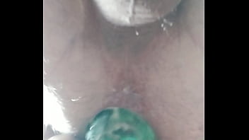 Preview 3 of Cum In Her Tongue - Penetracion verde