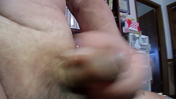Preview 2 of Dumpster Slut Com - Hottang69 #107 Grandpa 75 yr old uncut little cock wanks and cums