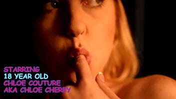 Preview 1 of Babyager Papua - Eighteen year old Chloe Couture eaten out by dirty old man for first porn audition
