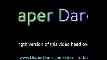 Preview 3 of Seal Pack Movie Sexy - Jessica Morgan   Roxi Keogh get caught wearing nappies in public! Part 2# | (February 2022)