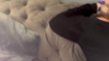Preview 1 of Brother Sister Mom San Xxx Vedio - FemboyYumYum Sissy fucked raw up close bwc pov creampie