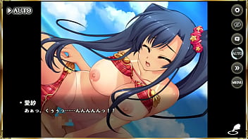 Preview 2 of Birther And Mom - エロ シーン 真恋姫夢想 天下統一伝 関羽(水着弐)