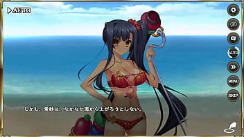 Preview 1 of Birther And Mom - エロ シーン 真恋姫夢想 天下統一伝 関羽(水着弐)