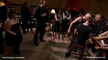 Preview 4 of Malay Teem - Skinny bound ebony ass fucked in public