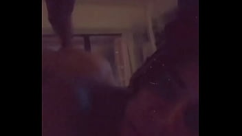 Preview 1 of Nina 5 - Sexy black girl In Las Vegas Sucking dick