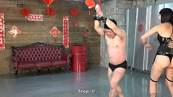 Preview 4 of Arob Bf - Japanese Femdom Laughing and Whipping