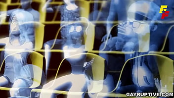 Preview 1 of Lord Slave - gayruptive.com-Justin Matthews and Brandon Anderson in this hottest dating game that made them fuck each other