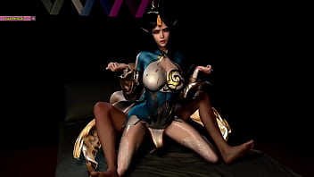 Preview 2 of Findgirls Fucking In High Heels - Feng Qing Er fuck the monk - 3D Animation