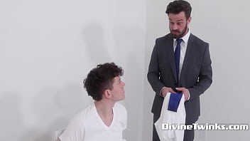 Preview 2 of Xxx Full Video Mp4 1994 - Twink Gets Some Divine Assistance