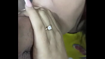 Preview 1 of Oil Masha - video of young brunette with her boyfriend leaks on the internet in NYC