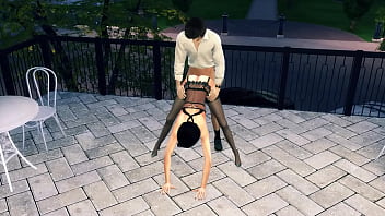 Preview 3 of Hot Sex Vk Pizza Delivery Nude - Sims 4. World Fuck Tour - France