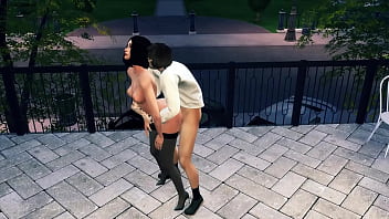 Preview 4 of Hot Sex Vk Pizza Delivery Nude - Sims 4. World Fuck Tour - France