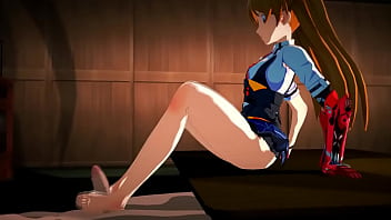 Preview 1 of Indian 3xcx - Asuka evangelion foot fetish