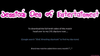 Preview 4 of New Xxx Sexy Video India 2018 - 2 vs 1 Bra and Panties Match (Strip-Wrestling Match) w,  Loser gets st in a nappy (diaper)!! ~ Roxi Keogh vs Charlotte Anderson &amp_ Lucy Taylor | (January 2022)