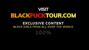 Preview 4 of K O M P O Zey - Ebony latina model first hardcore interracial all holes stretching