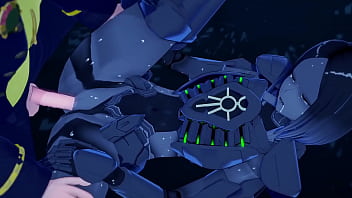 Preview 3 of Naruto Hentaiii - Necron Anime Girl | Warhammer 40k