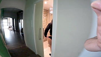 Preview 1 of Katak Pron Video - I pull out my dick while I SPY ON HER. I never imagined something like this from my stepsister...