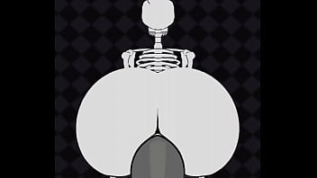 Preview 2 of Muslim Malaysia Sex - &quot_Funni Skeleton Man&quot_ Rides a Werewolf - BB