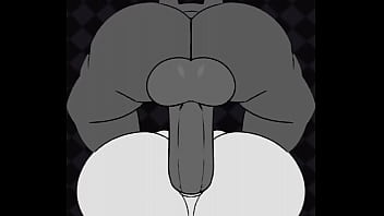 Preview 4 of Muslim Malaysia Sex - &quot_Funni Skeleton Man&quot_ Rides a Werewolf - BB
