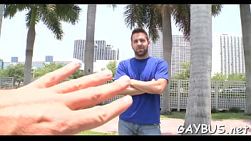 Preview 2 of Bisexual Thong - Free ball batter during wild homosexual sex