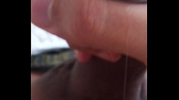 Preview 3 of Big Tisf - Leaking precum,  cumming,  jacking off my uncircumcised cock,  extreme closeup. October 26,  2024.