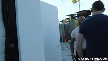 Preview 2 of Avrola Cam - Dillon Diaz a happily married man who works with his pregnant wife likes hooking up with random guys using a hooking app fucking under his wife&#039_s nose