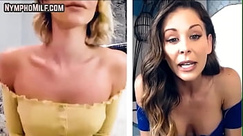 Preview 1 of Wrong Turn Sexual Scene - Nympho lesbian milf phone fucks gf while masturbating