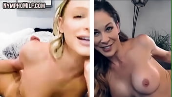 Preview 4 of Wrong Turn Sexual Scene - Nympho lesbian milf phone fucks gf while masturbating