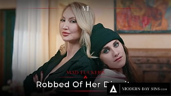 Preview 1 of Www Bigboob Xxx - MODERN-DAY SINS - Kendra James Disciplines Teen Thief With WILD LESBIAN SEX!