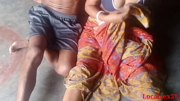 Preview 2 of Ful Hd Ful Videos Sex - Bengali Village Boudi Outdoor with Young Boy With Big Black Dick(Official video By Localsex31)