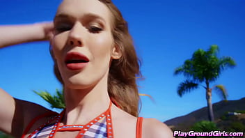 Preview 1 of Temail Sex - PlaygroundGirls.com - Jesus Christ! That cock spin from TS Crystal Thayer as she rides Wolf Hudsons&#039_s massive cock is just mental!