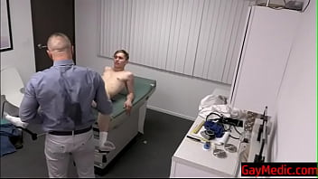 Preview 1 of 18 Aiery - GayMedic.com- Sweaty Doctor inserts his cock into his patients ass