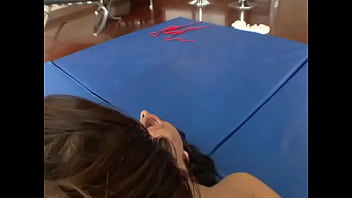 Preview 4 of Xxxnxx Hot - Nice ass chick dildoing and slurping juicy twats on floor