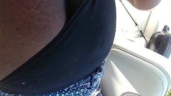 Preview 4 of Helping Out His - Boat trip quickie with panties to the side