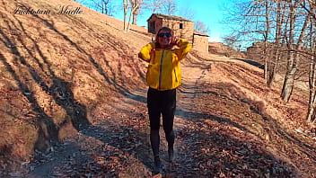 Preview 1 of Stodants Beeg - MASTURBATING JOI ORGASM of a BLONDE SPORTY SLUT NAKED IN THE NATURE: Her JERK OFF INSTRUCTION will make BLOW YOUR MIND and CUM!