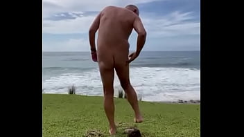 Preview 1 of Nadiya Nacy - Werrong Nude. Beach