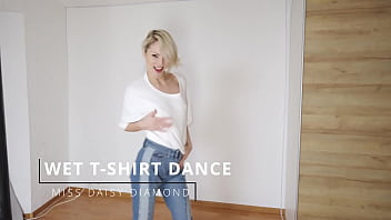 Preview 1 of Brazer Long - Wet T-Shirt Dance