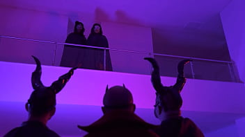 Preview 1 of Anushka Six Videos - Clube dos cornos de halloween - Fernanda Chocolatte
