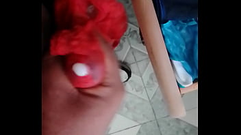 Preview 4 of Sexy Video Hd Xxxx - Me masturbo con unos calzones de mi suegra