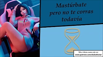 Preview 3 of Kayleigh Huntley - JOI hentai (interactivo) - Edge y orgasmo arruinado.