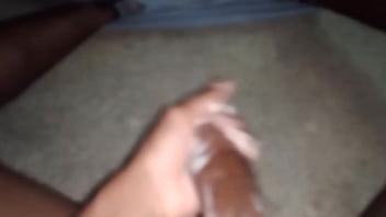 Preview 4 of 2 Man And 1 Woman - MY FAKE HAND FRIEND JURK MY COCK