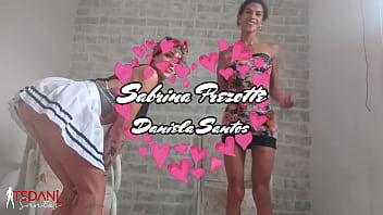 Preview 1 of My Hot Slave - Big dick transvestite Sabrina Prezotte fucking Daniela Santos a lot - Tsdanisantos