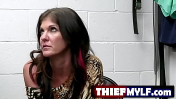 Preview 1 of Arabic Ass Dance - ThiefMYLF.com - After Coralyn Jewel is caught shoplifting,  she makes a desperate call to her ex-husband,  Jay Crew,  to bail her from the security office.