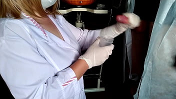 Preview 1 of As News - Nurse Takes Cum Analysis Compilation