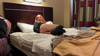 Preview 3 of Horny Neighbous - Feminized Femboy Dildo Fucked